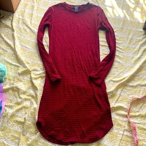 EUC F21 body skimming ribbed mini dress